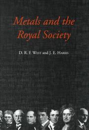 Cover of: Metals and the Royal Society by 