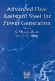 Cover of: Advanced Heat Resistant Steel for Power Generation | 