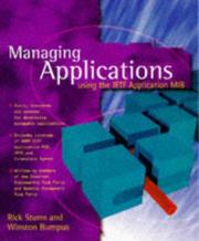Cover of: Foundations of application management