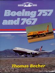 Cover of: Boeing 757 and 767 (Crowood Aviation Series) by Thomas Becher