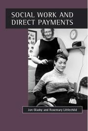 Cover of: Social Work and Direct Payments