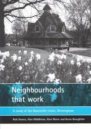 Neighbourhoods that work by Alan Midleton, Murie, Alan., Kevin Broughton