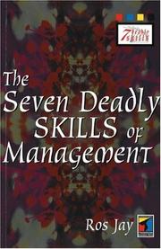 Cover of: The Seven Deadly Skills of Management by Ros Jay