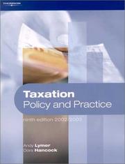 Cover of: Taxation by Andy Lymer, Pandora Hancock