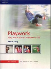 Cover of: Playwork | Annie Davy