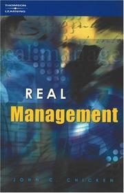 Cover of: Real Management by John C. Chicken