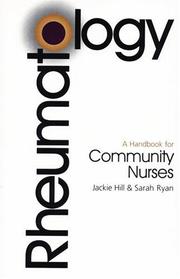 Cover of: Rheumatology: A Handbook for Community Nurses