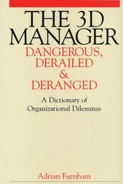 Cover of: The 3D Manager
