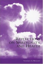 Cover of: Reflections on Spirituality and Health