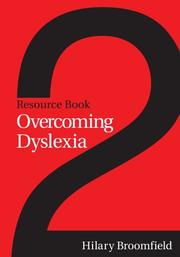 Cover of: Overcoming Dyslexia: Resource Book 2 (Dyslexia Series  (Whurr))