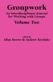 Cover of: Groupwork Volume Two (Groupwork)