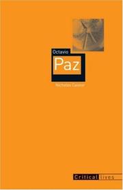Cover of: Octavio Paz (Reaktion Books - Critical Lives) by Nicholas Caistor