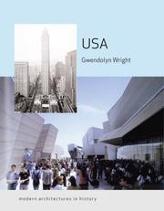 Cover of: USA: Modern Architectures in History (Reaktion Books - Modern Architectures in History)