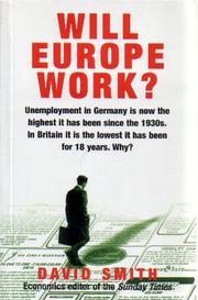 Cover of: Will Europe Work