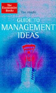 Cover of: The Economist Guide to Management Ideas (The Economist Books)