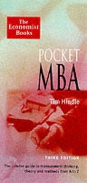 Cover of: Pocket MBA (The Economist Books)