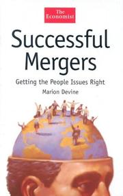 Cover of: Successful Mergers: Getting the People Issues Right