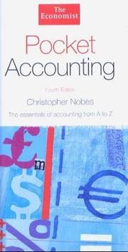 Cover of: Pocket Accounting by Christopher Nobes