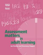 Assessment matters in adult learning by Jan Donley, Rosemary Napper