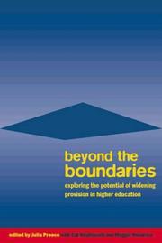 Cover of: Beyond the Boundaries