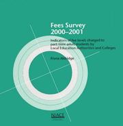 Cover of: Fees Survey by Fiona Aldridge
