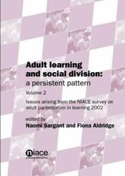 Cover of: Adult Learning and Social Division by 