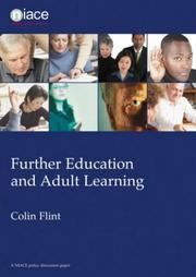 Cover of: Further Education and Adult Learning by Colin Flint