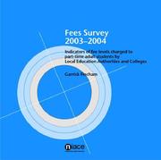 Cover of: Fees Survey