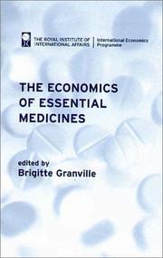 Cover of: The Economics of Essential Medicines