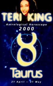 Cover of: Teri King's Astrological Horoscopes for 2000 by Teri King