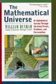Cover of: The Mathematical Universe: An Alphabetical Journey Through the Great Proofs, Problems, and Personalities