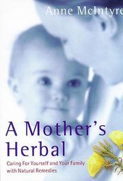 Cover of: A  Mother's Herbal by Anne McIntyre