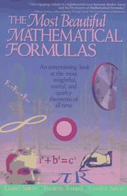 Cover of: The Most Beautiful Mathematical Formulas