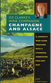 Cover of: Oz Clarke's Wine Companion Champagne and Alsace Guide (Oz, Clarke's Wine Companions Series)