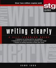 Cover of: Writing clearly: a self teaching guide