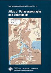 Cover of: Atlas of Palaeogeography and Lithofacies Geological Society Memoir, No13 (Geological Society Special Memoir) | 
