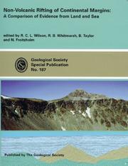 Cover of: Non-Volcanic Rifting of Continental Margins by 