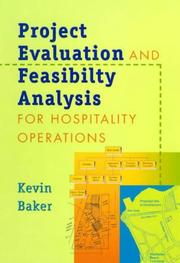 Cover of: Project Evaluation and Feasibility Analysis for Hospitality Operations