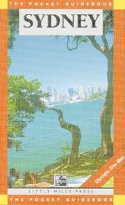 Cover of: The Sydney Pocket Guidebook (Little Hills Press Pocket Guide Books) by Little Hills Press