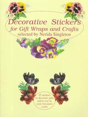 Cover of: Decorative Stickers: For Gift Wraps and Crafts (Milner Craft)