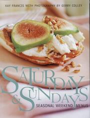 Cover of: Saturdays and Sundays