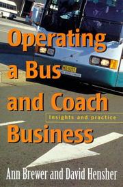 Operating a Bus and Coach Busine cover