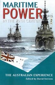 Cover of: Maritime Power in the Twentieth Century by David Stevens