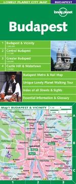 Cover of: Lonely Planet Budapest: City Map (City Maps Series)