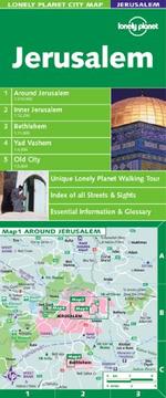 Cover of: Lonely Planet Jerusalem: City Map (City Maps Series)