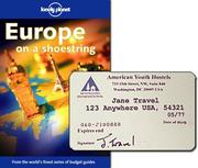 Cover of: Europe on a shoestring/Hostelling International card pack