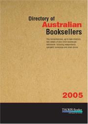 Directory of Australian Booksellers 2005 by Thorpe-Bowker