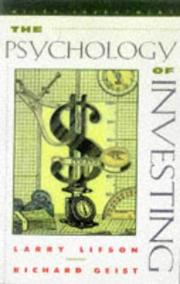 Cover of: The psychology of investing | 