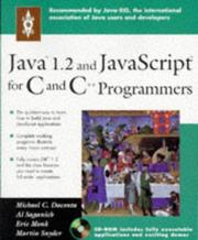 Cover of: Java 1.2 and Javascript for C and C++ programmers by Michael C. Daconta ... [et al.].