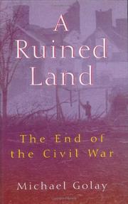 Cover of: A ruined land: the end of the Civil War